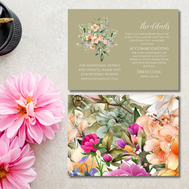 Carte de détails sur le Mariage de printemps de Sa (Créateur téléchargé)