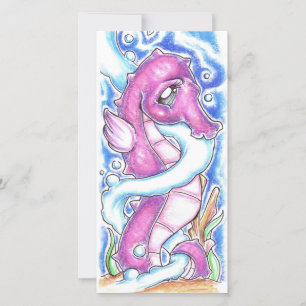 Carte de détenteur d'argent Seahorse