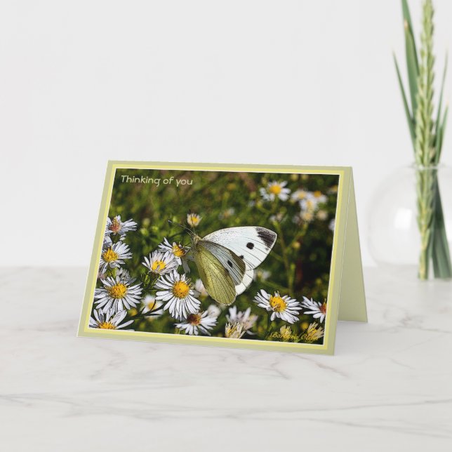 Carte de deuil/perte avec devis (Devant)