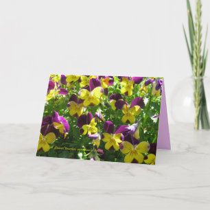 Carte de devis de fleurs