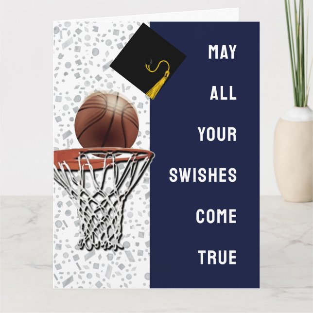 Carte de diplôme de basket-ball (Devant)