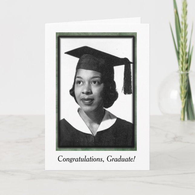 Carte de diplômes Vintages afro-américains (Devant)