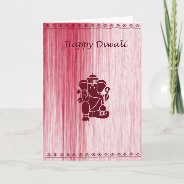 Carte de Diwali (Devant)