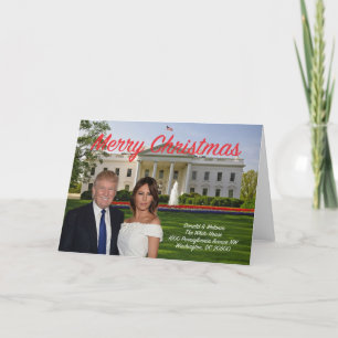 Carte de Donald et Melania
