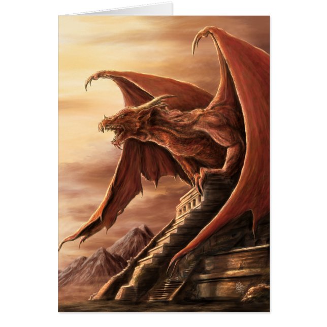 Carte de dragon d'Armageddon (Devant)