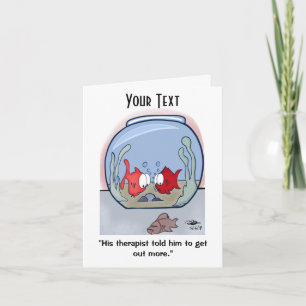 Carte de Faire-part Funny Fish Story