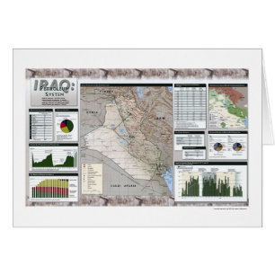 Carte de faits de pétrole de l'Irak - 2002
