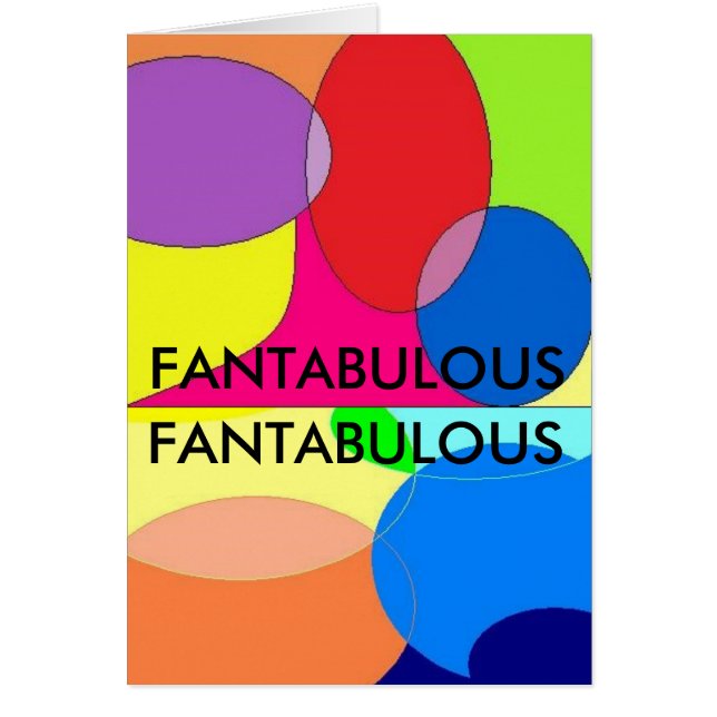 Carte de Fantabulous (Devant)