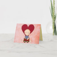 carte de félicitations d'adoption