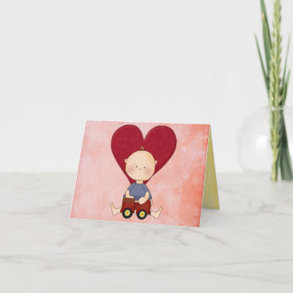 carte de félicitations d'adoption