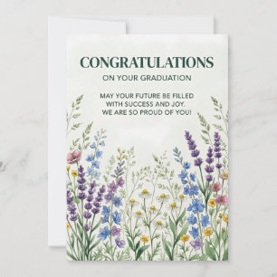 Carte de Félicitations de Remise de Diplôme   Féli