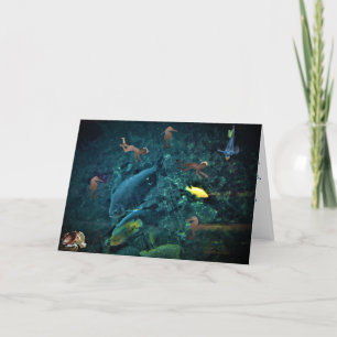Carte de félicitations "Début - Submergence"