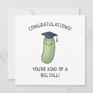 Carte de félicitations drôle de graduation avec Pi