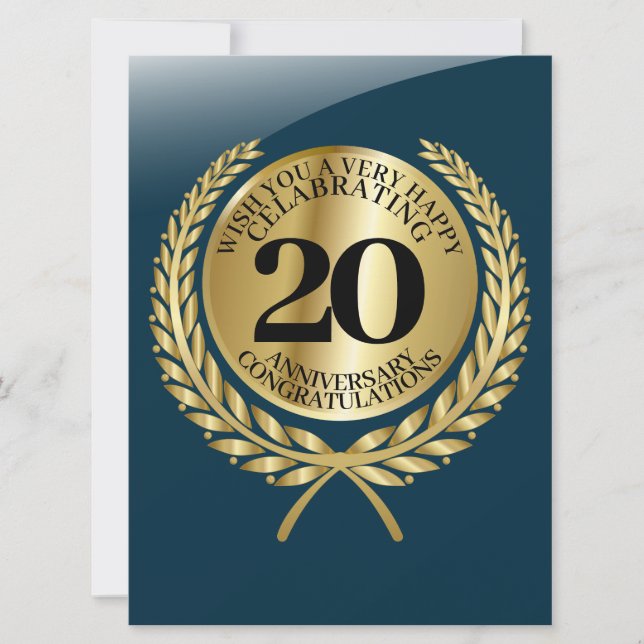 Carte de félicitations individuelle pour l'anniver (Devant)
