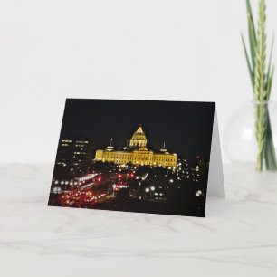 Carte de félicitations "La capitale Saint Paul"