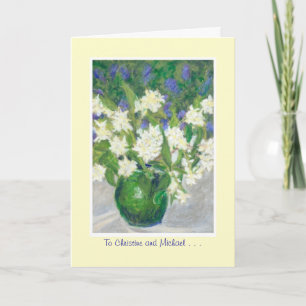 Carte de félicitations Mariage personnalisable