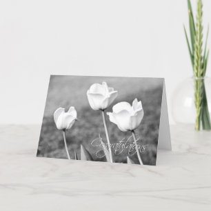 Carte de félicitations Mariage Tulips Couple