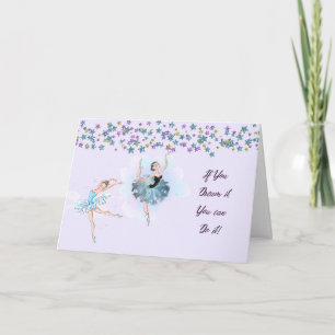 Carte de félicitations pour Ballerina