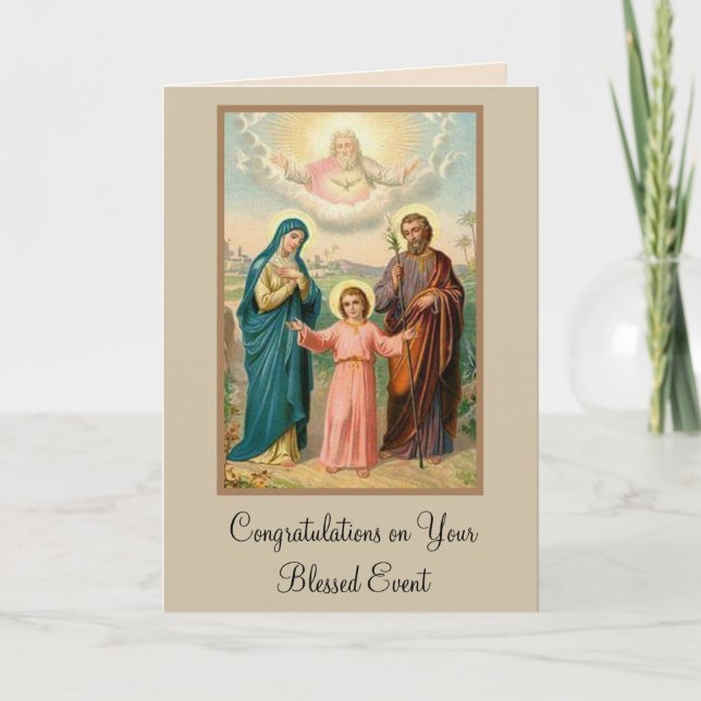 Carte de félicitations pour la naissance de la pet (Devant)