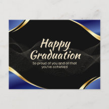 Carte de Félicitations pour la Remise des Diplômes