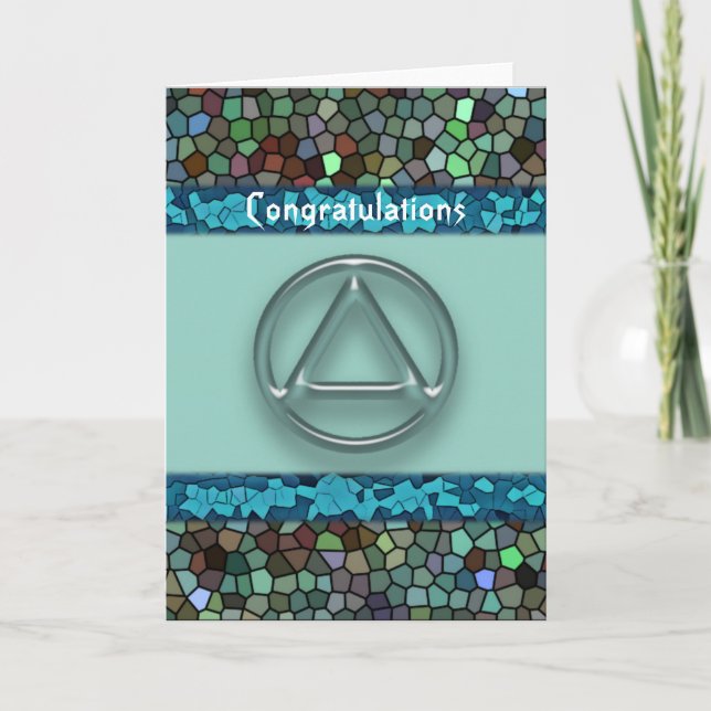 Carte de félicitations pour l'anniversaire de la r (Devant)