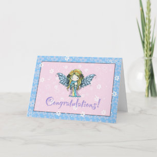 Carte de félicitations pour nouveau bébé