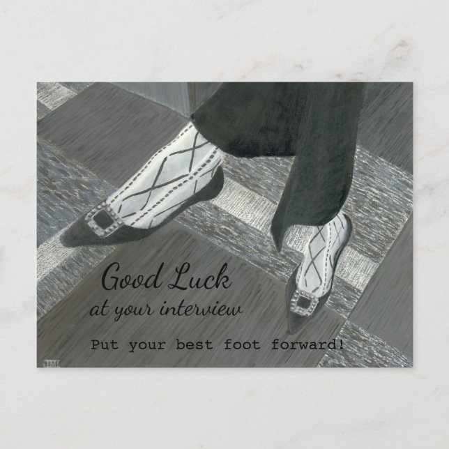 Carte de félicitations pour nouveau poste (Devant)