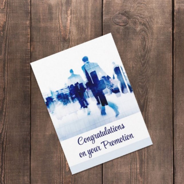 Carte de félicitations tendance pour promotion  (Créateur téléchargé)