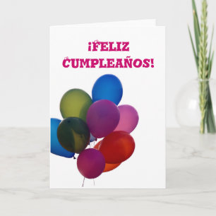Carte de Feliz Cumpleanos