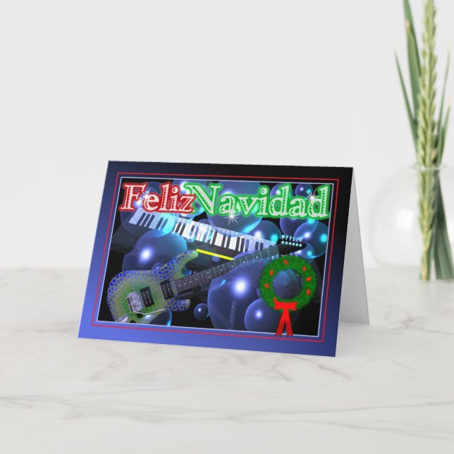 Carte de Feliz Navidad par le valxart (Devant)