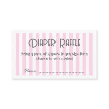 Carte de fermeture à rabat en Baby shower rose