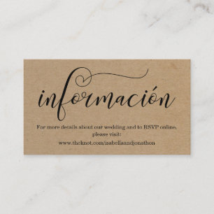 Carte de fermeture du site web Mariage espagnol Ca