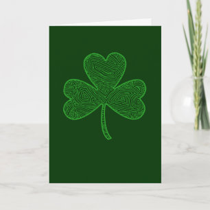 Carte de fermeture St. Patrick's Day