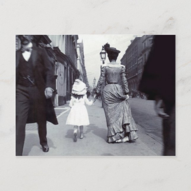 Carte de fête de la mère de l'enfant des années 18 (Devant)