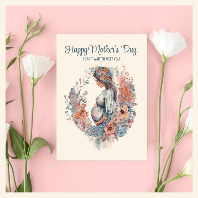 Carte de fête de la mère pour que maman soit du bé (Créateur téléchargé)