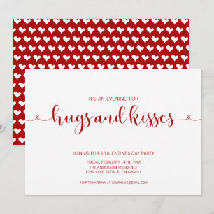 Carte de fête de la Saint-Valentin pour les hugues