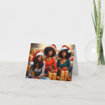 Carte de Fête d'Emballage de Cadeaux 