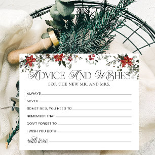 Carte de Fête des mariées de conseil et de souhait