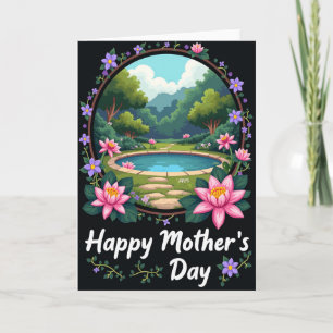 Carte de fête des mères Floral Serene