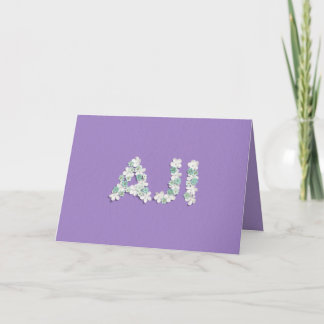 Carte de fête des mères pour Aji
