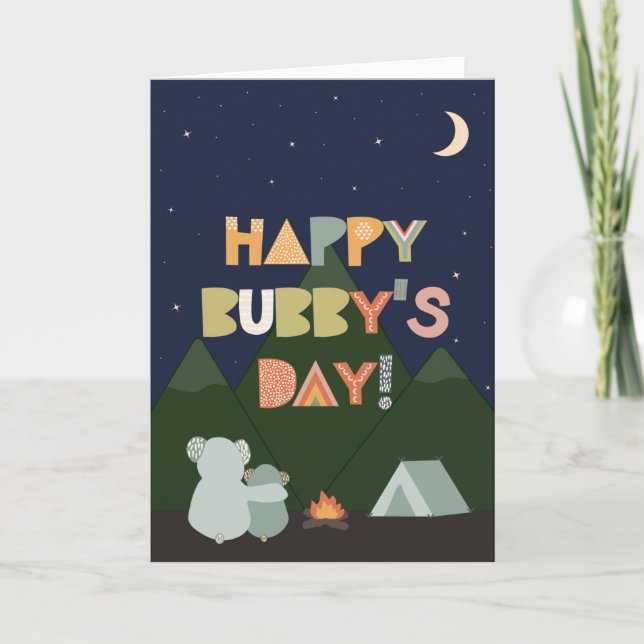 Carte de fête des mères pour Bubby (Devant)