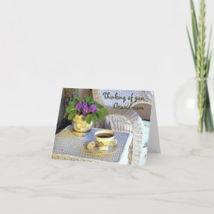 Carte de fête des mères pour grand-mère