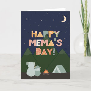 Carte de fête des mères pour Mema