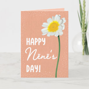 Carte de fête des mères pour Nënë