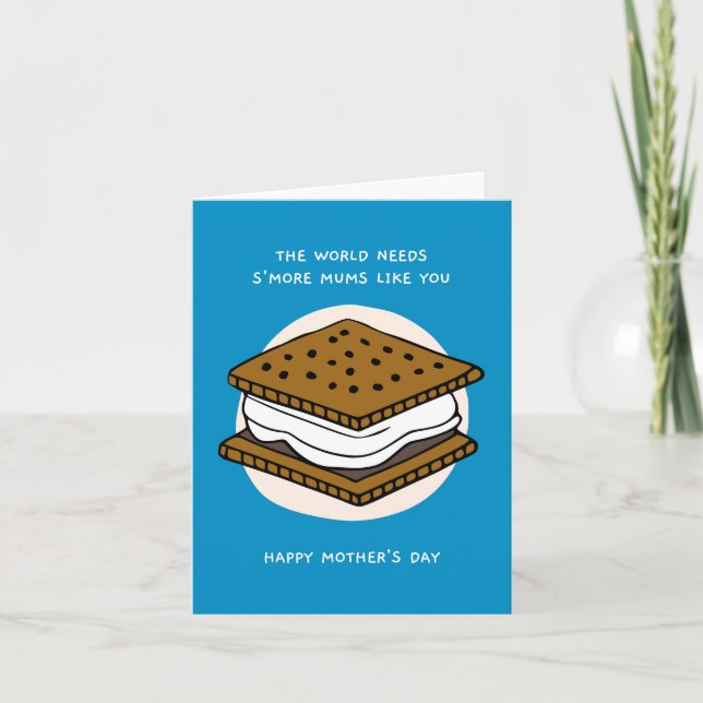 Carte de fête des mères S’more Mums (Devant)