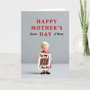 Carte de fête des mères Sweet Queen Mum