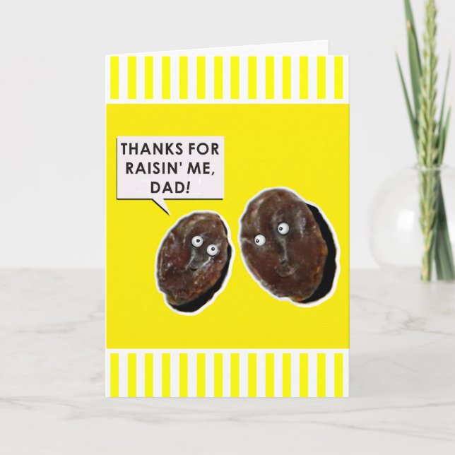 Carte de Fête des pères amusante (Devant)