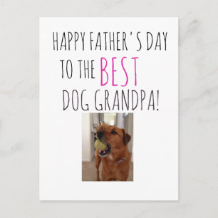 Carte de fête des pères de Chien à Chien GRANDPA