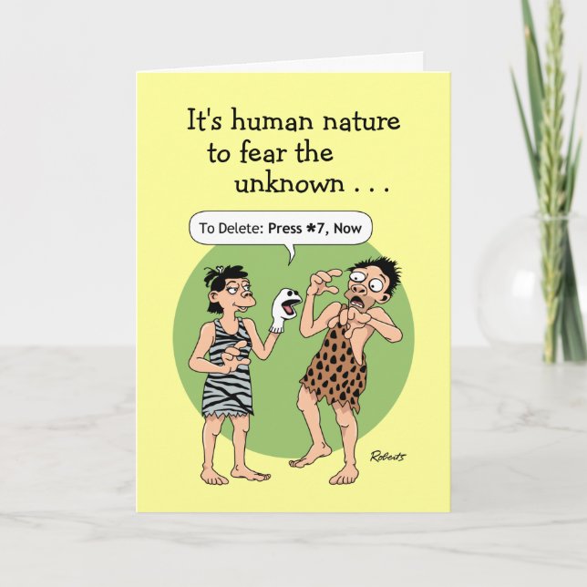 Carte de Fête des pères drôle de la fille (Devant)