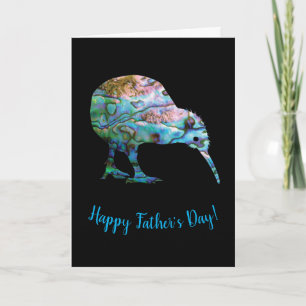 CARTE DE FÊTE DES PÈRES KIWI PAUA